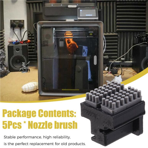 For  Kobra S1 Nozzle Brush Upgrade - 360 All-Around Cleaning Tool for 3D Printer 2