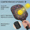 Σετ κουπιών Pickleball με κουπιά από fiberglass σε σχέδια λουλουδιών, 2 μπάλες και τσάντα – 2
