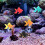 12 buc colorate false pește model acvariu decorativ simulare Goldfish 2