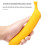 3D Printed Banana Telescopic Sword Simulation Fruit Toy & Ornament 5