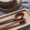 4 τεμάχια κιτ chopsticks κουταλιού πρακτικά σκεύη φορητή θήκη banquet 6