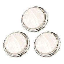 3 Piece Trumpet Valve Caps, Trumpet Valve Finger Buttons, for Most Trumpets, Instrument Trumpet Repairing Accessories