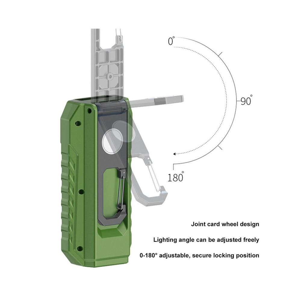Car Cob Work Light Portable Magnet Powerful Led Work Light Usb Rechargeable Flashlight For Camping Emergency Torch A 6032681595111