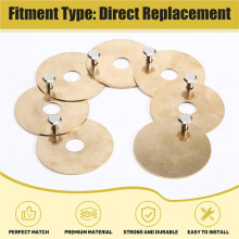 Cymbal Sizzler Chain, Sound Effect Adjustment Chain for Rides, Crashes, Chinas, Drum Kits, Jazz Drums