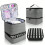 Double-Layer Storage Bag Portable Organizer Travel Essential Oil Storage Box Multi-Function Storage Bag 3