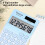 Gallickan 8-digit school calculator white 4