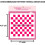 The Cookie Countess Checkerboard Pattern Stencil 2