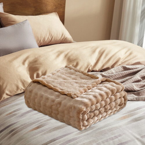 Fall Throw Blanket for Home Decor – Soft, Warm, Durable, Machine Washable (2840in, Coffee) 2