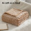 Fall Throw Blanket for Home Decor – Soft, Warm, Durable, Machine Washable (2840in, Coffee) 5