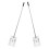 FRCOLOR 2 Pcs Card Holder Extender Stick Auxiliary Rod White 5