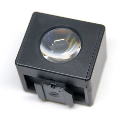 Optical Waist Flat Viewfinder 28mm 40 Frame Lines Adjustable Footrest Offset Pan Focus Mode Left-Right Mirrored 2
