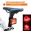 Cycling Tail Light Cycling Rear Light with Intelligent Brake Sensor High Visibility Tail Light with Expression Patterns 3