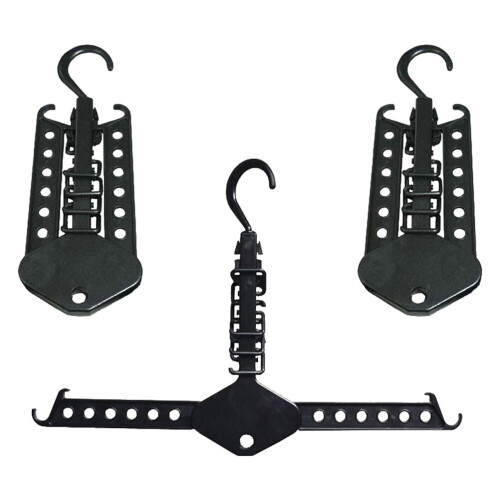 PP Folding Hanger with Rotating Hook, 13-Slot Rack 2