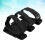 Supporto per estintore da auto con cinghia in nylon regolabile. 4