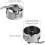 2PCS – Sewing Machine Bobbin Case, Stainless-Steel Bobbin Holder Case for Front Loading 15 Class Machines 2