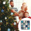 Winter Ball Ornaments White Blue 44Pcs Shatterproof Set 2