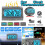 Solar Motorcycle Digital Clock with Date Week Temperature LCD Backlit Display Waterproof Thermometer with Stand Red 2