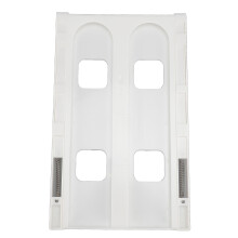Organizador de latas de refresco de plástico Agujero de 5,3 cm 28 x 17,2 x 3,8 cm