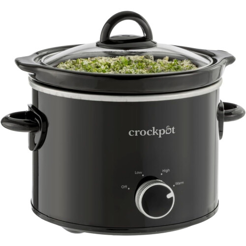 Crockpot2-Quart Classic Slow Cooker Small Slow Cooker Black 1