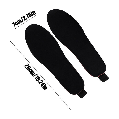 USB Heated Insoles for Shoes, 3-Temp Settings, 1 Pair 2