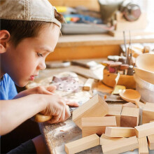Blocs Ă Sculpter en Tilleul : Kit de 13 Blocs de Bois Vierges Ă Sculpter, en Tilleul Tendre, pour Vos Projets Artistiques DIY
