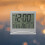 Digital Wall Clock Clock Decor Perpetual Calendar Alarm Clock Silver 3