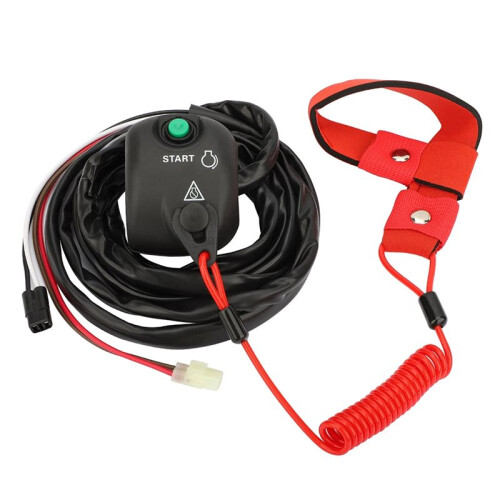 Handlebar Start Stop  Box W/ Lanyard for  WaveRunner 500 650 700 1