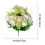 Artificial Austin Roses Bouquet 7 pcs Silk Peonies 2
