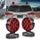 par magnetiske slepelys tilhengerlys bremsebaklys 12 volt sett LED 6