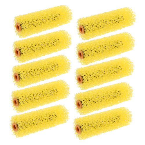 Masteelf 10 Pcs Knockdown Texture Sponge Textured Paint Roller Brush 2