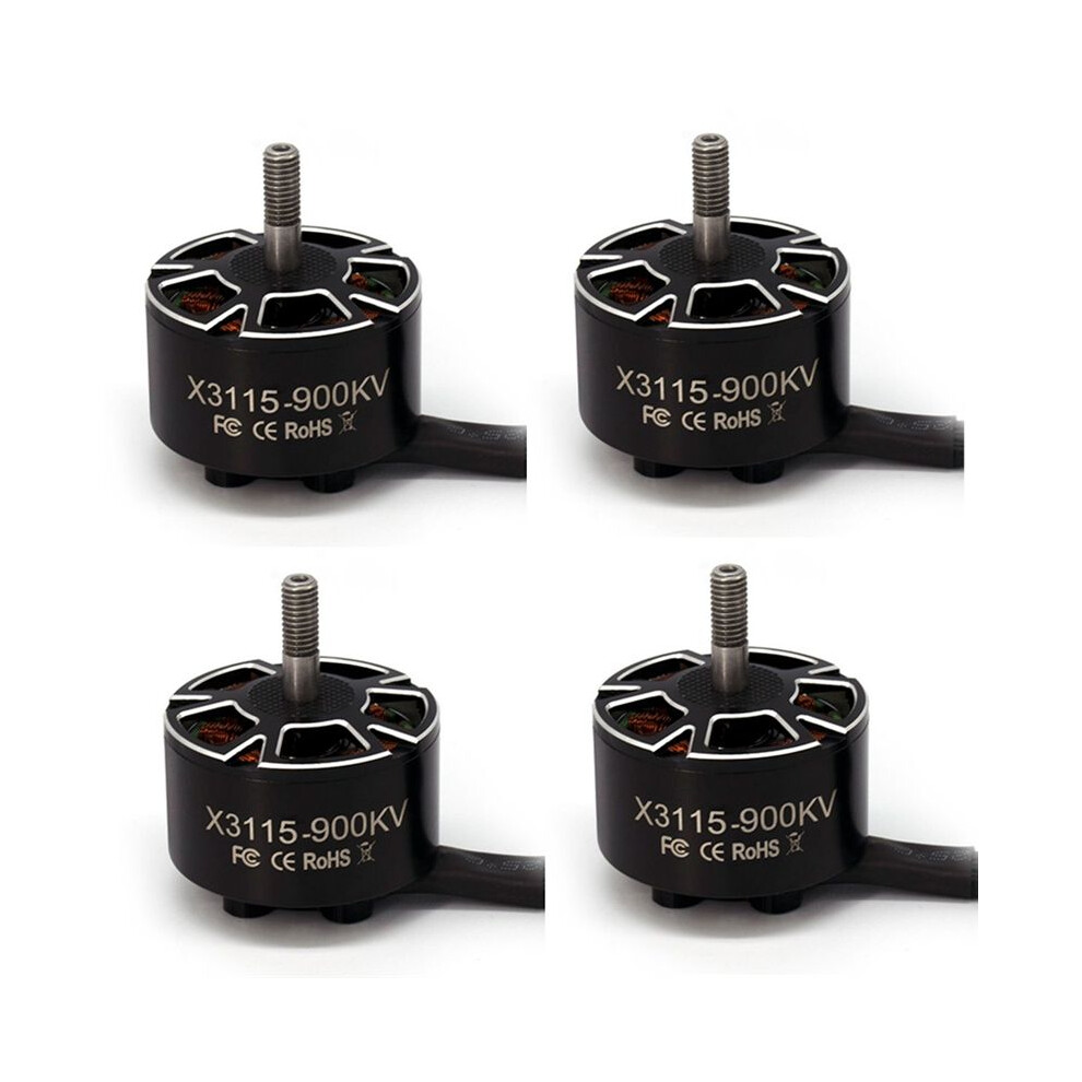 4Pcs 3115 900Kv 6S Brushless Motor For Rc Multirotor X-Class Fpv Cinelifter Taurus X8pro Protek60 Fpv Camera Kit Dones Black 4713191142034