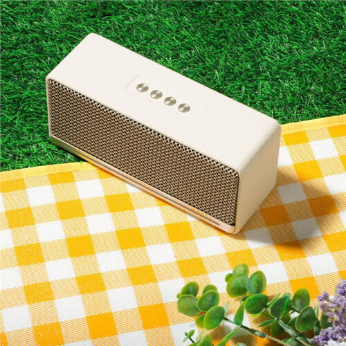 Classic Wireless B68 Multifunctionele Subwoofer Home Desktop  Speaker met Hoog Volume en Dubbele Luidsprekers Wit 2