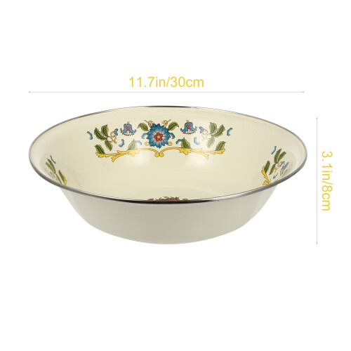 Lavabo de cocina vintage de esmalte para el hogar 1