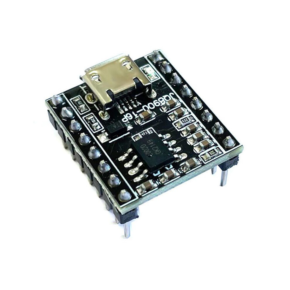JQ8900-16P Voice Broadcast Module Customized Music Intelligent Voice Broadcast USB Serial Port MP3 Recognition Module