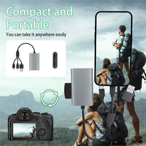 4-in-1 Memory Stick Pro Duo Adapter Triple /USB-C/USB-A for /Micro /MS/XD Picture Card, Memory Card Reader 2