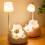 LED Desk Lamp  Cat Dimming Reading Light 3 Lighting Mode USB Rechargeable Bedside Nightlight Portable Night Light A 2
