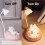 LED Desk Lamp  Cat Dimming Reading Light 3 Lighting Mode USB Rechargeable Bedside Nightlight Portable Night Light A 4
