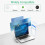 4-in-1 Memory Stick Pro Duo Adapter Triple /USB-C/USB-A for /Micro /MS/XD Picture Card, Memory Card Reader 9