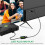 Καλώδιο HDMI για όλα τα κλασικά μοντέλα Xbox, συμβατό με μετατροπέα Xbox Original Component σε HDMI 2
