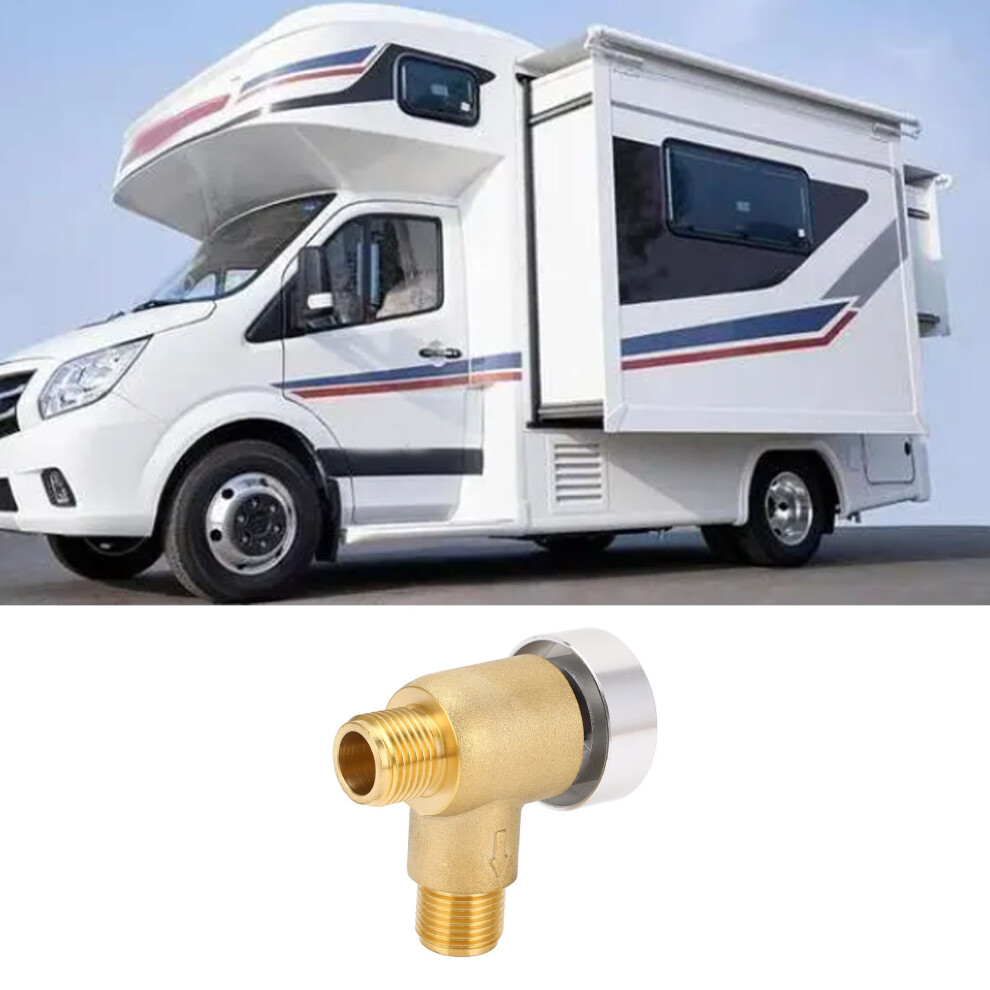 Rv Brass Vacuum Breaker Check Valve 1/2" Npt, 125 Psi 8251384835258