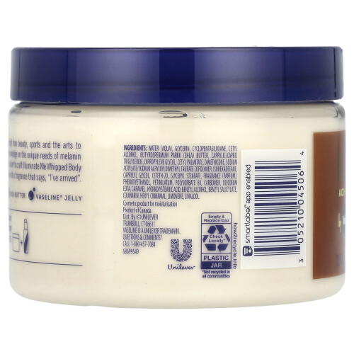Vaseline Vaseline, Ilumíname, Mantequilla Corporal Whipped, 11 fl oz (325 ml) 1