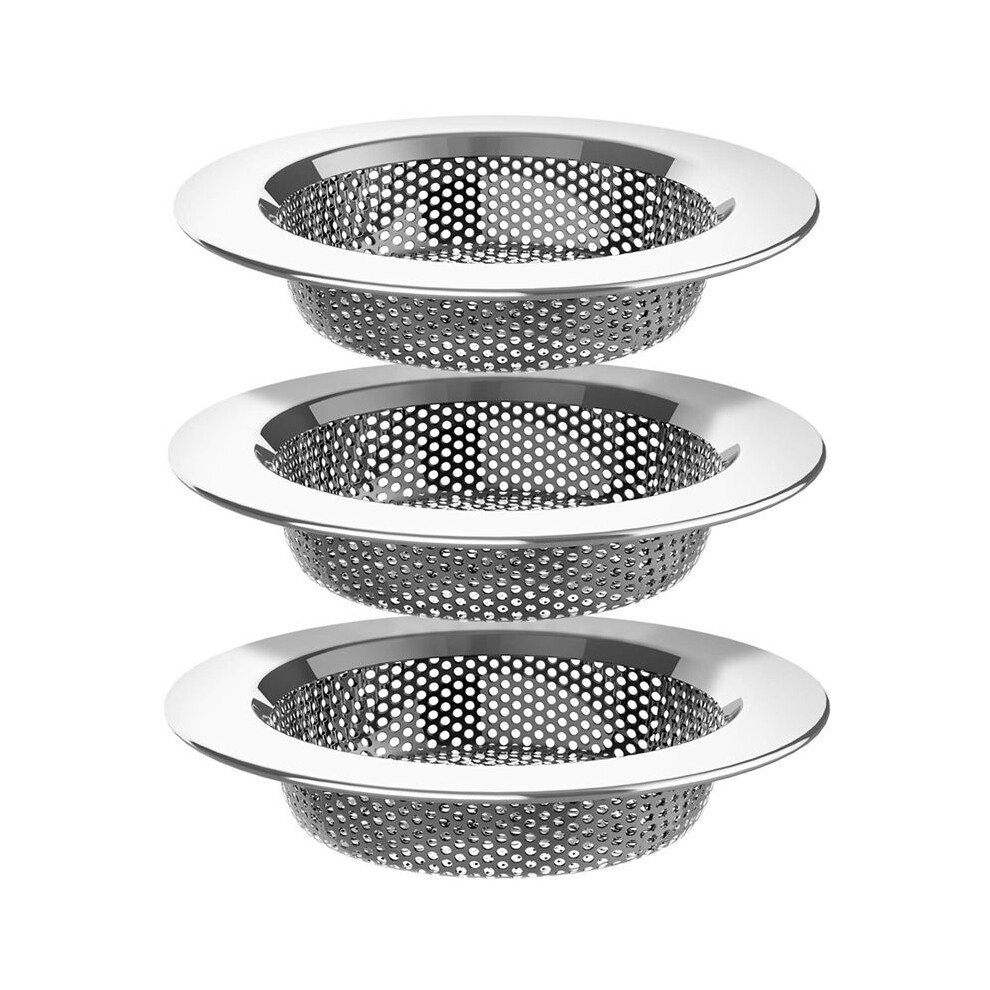 Kitchen Sink Strainer, Stainless Steel Sink Drain Strainer, Dishwasher Safe 4713632043111