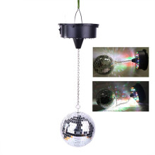 DIY Decoratie Discobal Roterende Motor 5RPM Batterij Aangedreven Spiegelbal Motor Bal Kerstfeest Benodigdheden