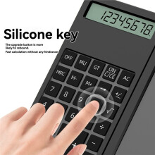 Calculator 5.0 Inch with Button Cell Tablet Learning Business Office Portable Folding LCD Tablet Calculator