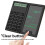 Calculadora de 5 Polegadas com Tablet de Bateria Tipo Botão, Portátil, Dobrável e com Tela LCD para Aprendizado, Negócios e Escritório. 8
