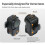 for  OSMO  Cold Shoe Adapter 360 Rotate Adjustable Mount for Horizontal Vertical Shots Protective Accessories 8