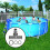 Pooltilbehør 3,8 cm udskiftningsrørsamling 3,8 cm poolslangesamling 5