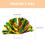 Worgeous4Pcs Μπάλα Μαζορέτας με Λουλούδια για Κορίτσια Παιδική Ομάδα Poms Μπλε Παιδική 2