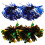 Worgeous4Pcs Μπάλα Μαζορέτας με Λουλούδια για Κορίτσια Παιδική Ομάδα Poms Μπλε Παιδική 7