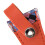 Craft Scissor Case Compact 8x3cm Scissors Pouch Protector Stylish Scissors Cover Orange 8